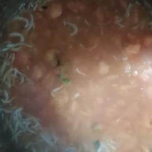 <離乳食初期>しらす入りトマトスープ